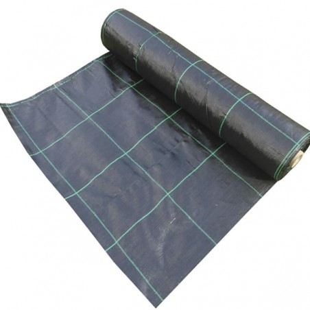 TEJIDO ANTIHIERBAS NEGRO 2 x 10 m - SUMINISTROS CAMARA