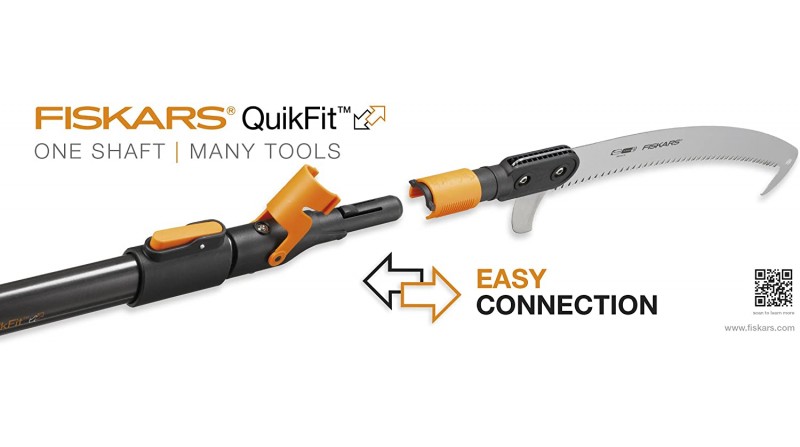 QUIKFIT MANGO TELESCÓPICO FISKARS - SUMINISTROS CAMARA