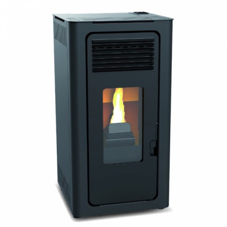 ESTUFA PELLET NEGRA AUDAX 8KW LAISAN - SUMINISTROS CAMARA