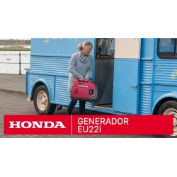 GENERADOR HONDA EU22IT G EN FURGONETA - SUMINISTROS CAMARA