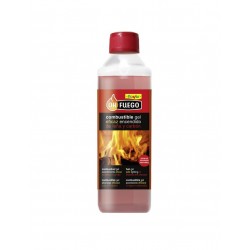 GEL COMBUSTIBLE DE ENCENDIDO 500ML OKFUEGO - SUMINISTROS CAMARA