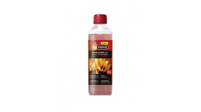 GEL COMBUSTIBLE DE ENCENDIDO 500ML OKFUEGO - SUMINISTROS CAMARA