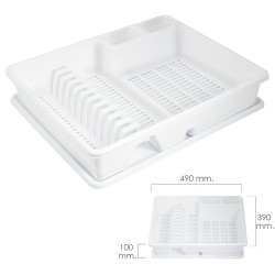 ESCURRE PLATOS RECTANGULAR ANTIGOTEO - SUMINISTROS CAMARA