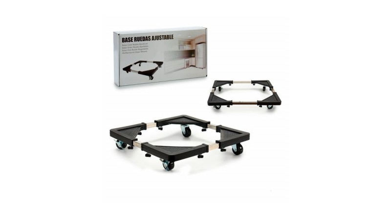 BASE CON RUEDAS AJUSTABLE MULTIUSOS - SUMINISTROS CAMARA BASE CON RUEDAS AJUSTABLE MULTIUSOS - SUMINISTROS CAMARA