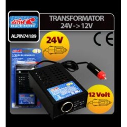 TRANSFORMADOR 24V-12V 5Amp ALPIN - SUMINISTROS CAMARA