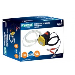 EXTRACTOR DE ACEITE 12V PICOYA EN CAJA - SUMINISTROS CAMARA