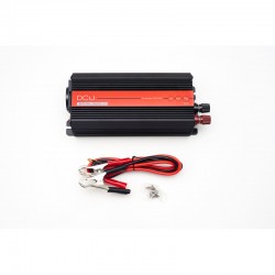 INVERSOR DE CORRIENTE 12/220V 600W DCU CON CABLES - SUMINISTROS CAMARA