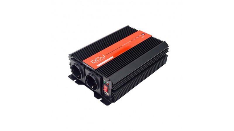 CONVERTIDOR 12V A 220V 1000W DCU - SUMINISTROS CAMARA