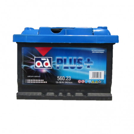 BATERIA ARR 12V/60AH/540A/+DRCH AD PLUS - SUMINISTROS CAMARA