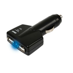 ENCHUFE MECHERO 2 USB 12/24V 1500mA LAMPA - SUMINISTROS CAMARA