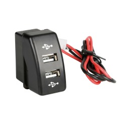 Adaptador múltiple mechero coche y USB LAMPA