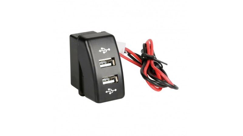 TOMA DOBLE USB 12-24V CAMION LAMPA - SUMINISTROS CAMARA