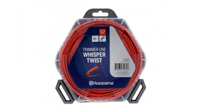 HILO DE CORTE WHISPER TWIST 2,7mm 60M HUSQVARNA EN CAJA - SUMINISTROS CAMARA