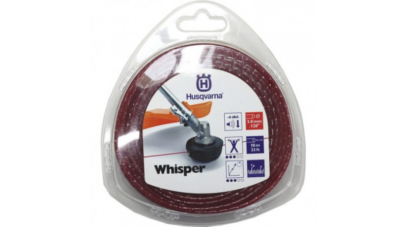 HILO DE CORTE WHISPER 3mm 10M HUSQVARNA - SUMINISTROS CAMARA