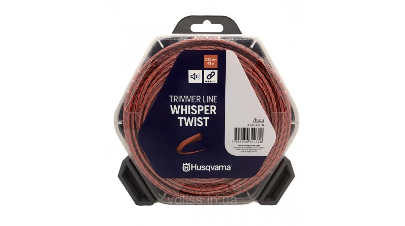 HILO DE CORTE WHISPER TWIST 3mm 48M HUSQVARNA EN CAJA - SUMINISTROS CAMARA