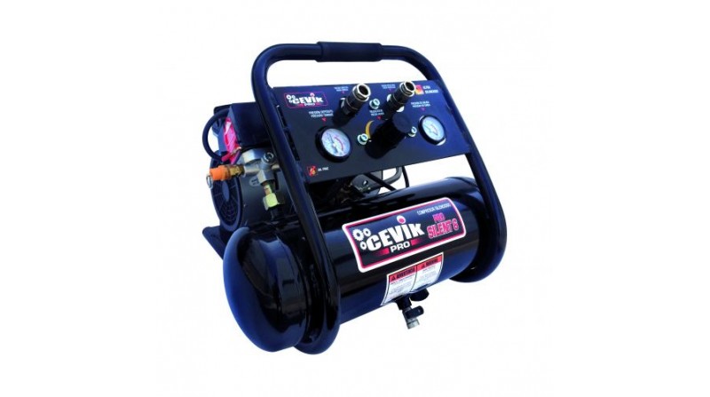 COMPRESOR SILENCIOSO 6L 1HP PRO CEVIK - SUMINISTROS CAMARA COMPRESOR SILENCIOSO 6L 1HP PRO CEVIK - SUMINISTROS CAMARA