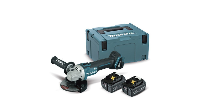 AMOLADORA BATERIA 125mm BL 18V MAKITA - SUMINISTROS CAMARA