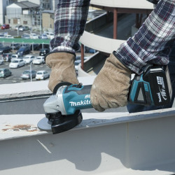 AMOLADORA BATERIA 125mm BL 18V MAKITA - SUMINISTROS CAMARA
