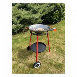 Paellero Gas Paella 46 Cm Ruedas Garcima