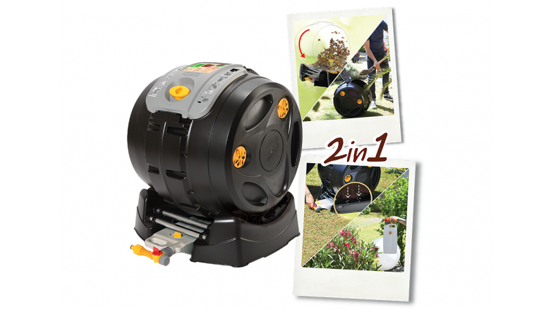 COMPOSTADOR JARDIN EASYMIX 2 EN 1 - SUMINISTROS CAMARA COMPOSTADOR JARDIN EASYMIX 2 EN 1 - SUMINISTROS CAMARA