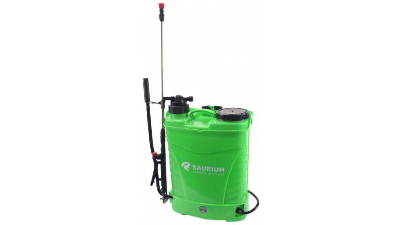 PULVERIZADOR BATERIA 12V 16L SAURIUM - SUMINISTROS CAMARA