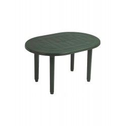 MESA JARDIN OVAL VERDE - SUMINISTROS CAMARA