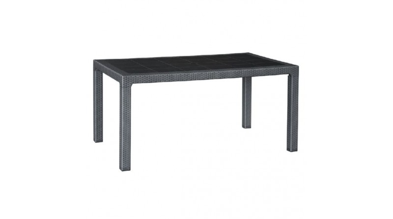 MESA JARDIN RATTAN ELEGANTE - SUMINISTROS CAMARA