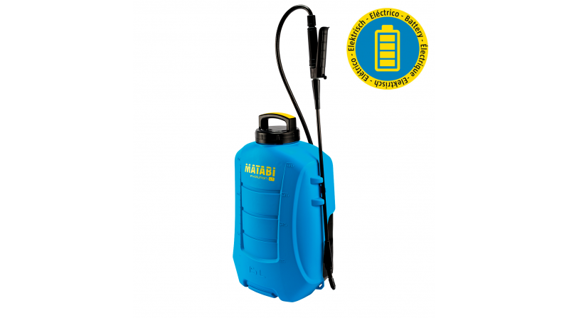 MOCHILA PULVERIZADORA EVOLUTION 15L 12V Li-Ion MATABI - SUMINISTROS CAMARA