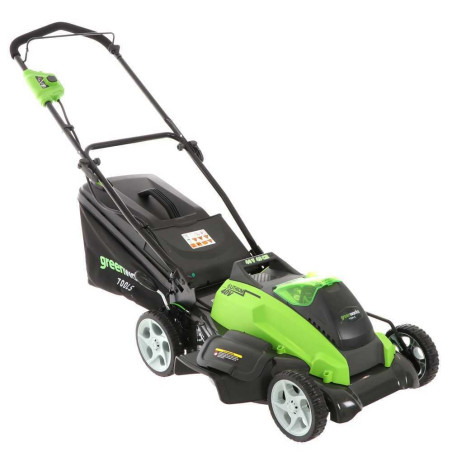 CORTACESPED 45CM BATERIA 4A GREENWORKS - SUMINISTROS CAMARA