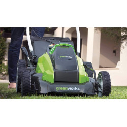 CORTACESPED 45CM BATERIA 4A GREENWORKS - SUMINISTROS CAMARA
