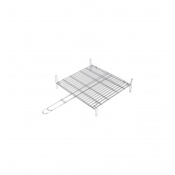 Parrilla chimenea de acero inoxidable 18/8 con 3 patas