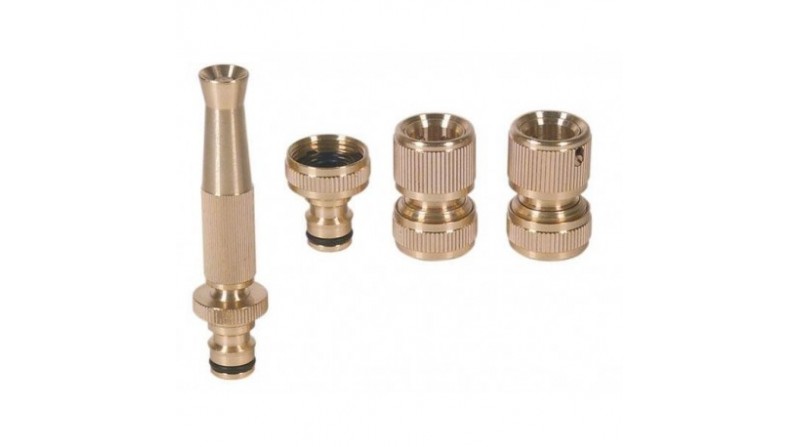 LANZA + ACCESORIOS LATON KIT 4PZ - SUMINISTROS CAMARA LANZA + ACCESORIOS LATON KIT 4PZ - SUMINISTROS CAMARA