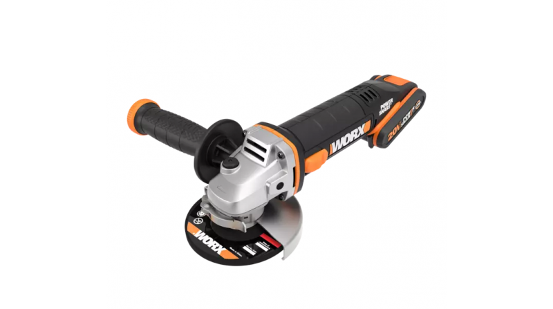 AMOLADORA 20V 115mm 2AH WORX - SUMINISTROS CAMARA AMOLADORA 20V 115mm 2AH WORX - SUMINISTROS CAMARA