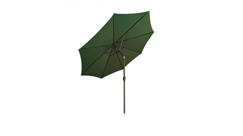 PARASOL ALUMINIO VERDE - SUMINISTROS CAMARA