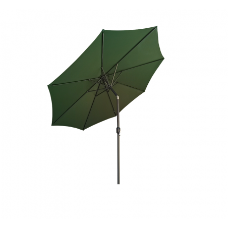 PARASOL ALUMINIO VERDE - SUMINISTROS CAMARA