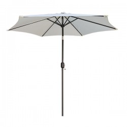 PARASOL ALUMINIO BEIGE - SUMINISTROS CAMARA