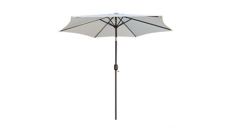 PARASOL ALUMINIO BEIGE - SUMINISTROS CAMARA