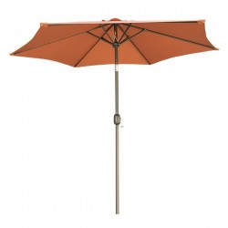 PARASOL ALUMINIO TERRACOTA - SUMINISTROS CAMARA