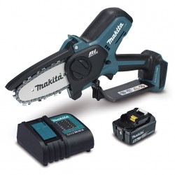 MOTOSIERRA DE MANO 18V 3.0AH LXT 100mm + BATERÍA Y CARGADOR MAKITA - SUMINISTROS CAMARA