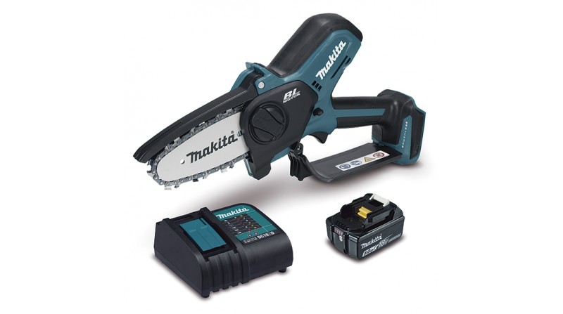 MOTOSIERRA DE MANO 18V 3.0AH LXT 100mm + BATERÍA Y CARGADOR MAKITA - SUMINISTROS CAMARA