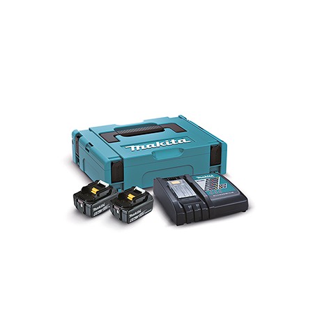 KIT 2 BATERÍAS + CARGADOR 18V 6,0AH MAKITA - SUMINISTROS CAMARA