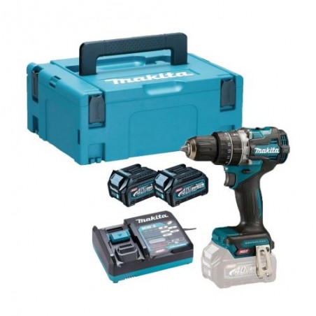 TALADRO PERCUTOR COMBINADO BL 40Vmáx XGT 64Nm MAKITA - SUMINISTROS CAMARA