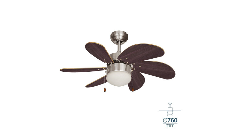 VENTILADOR DE TECHO ARAL 50W ø76cm - SUMINISTROS CAMARA VENTILADOR DE TECHO ARAL 50W ø76cm - SUMINISTROS CAMARA