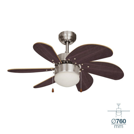VENTILADOR DE TECHO ARAL 50W ø76cm - SUMINISTROS CAMARA