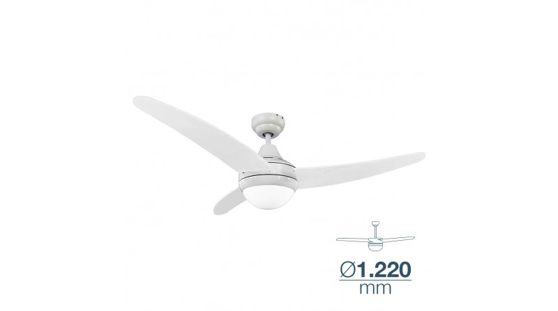 VENTILADOR DE TECHO EGEO 60W ø122cm - SUMINISTROS CAMARA VENTILADOR DE TECHO EGEO 60W ø122cm - SUMINISTROS CAMARA