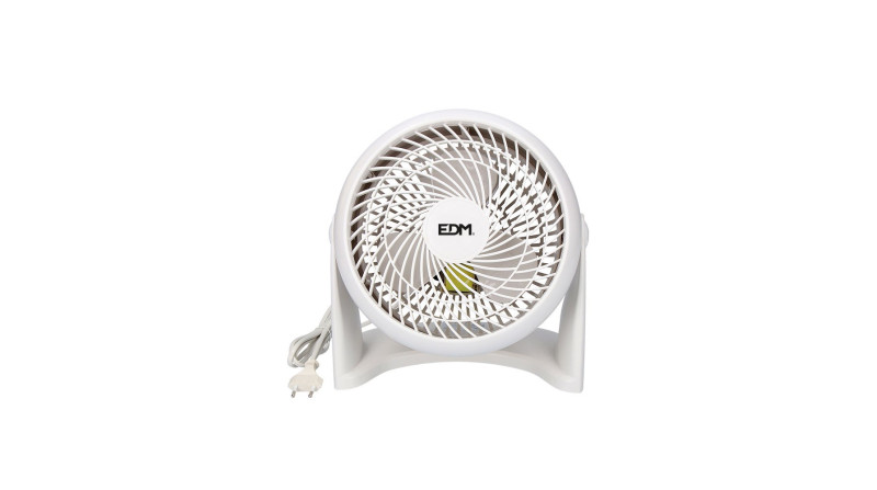 Ventilador 2 en 1 (suelo y pared) blanco potencia: 50w aspas: ø18cm 26,5x15,5x27,7cm edm