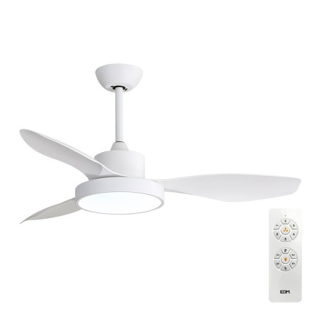 VENTILADOR DE TECHO CON LED ARTICO BLANCO 38+22W ø120cm - SUMINISTROS CAMARA