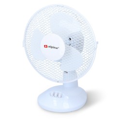 VENTILADOR DE SOBREMESA ø23cm 23w ALPINA - SUMINISTROS CAMARA