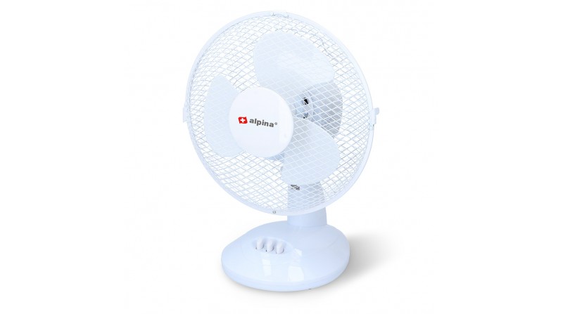 VENTILADOR DE SOBREMESA ø23cm 23w ALPINA - SUMINISTROS CAMARA