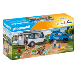 CARAVANA CON COCHE PLAMOBIL - SUMINISTROS CAMARA
